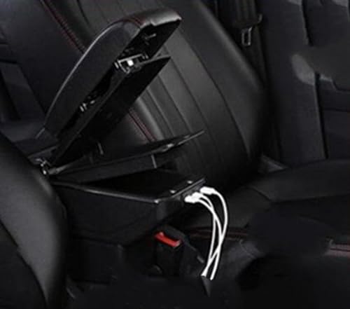 �A�[�����X�g�I�[�K�i�C�U�[�{�b�N�X Compatible With AVANZA 2007 2008-2012 2013 2014 2015 �Ԃ̃A�[�����X�g�{�b�N�X�������[�{�b�N�X���g���t�B�b�g�C���e���A 7USB �J�[�A�N�Z�T���[(Red line)