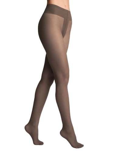 Image of Conte Tights for Sensitive Skin Sheer to Waist Hipster Low-Rise Pantyhose with Adjustable Belt, Top Soft 40 Den
