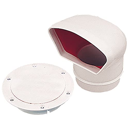 3" PVC LOWPROFILE COWLVENT RED