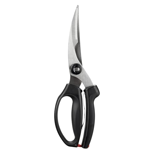 Comparison: Best Kitchen Shears For Spatchcock 3 OXO Good Grips Spring-Loaded Poultry Shears, Black