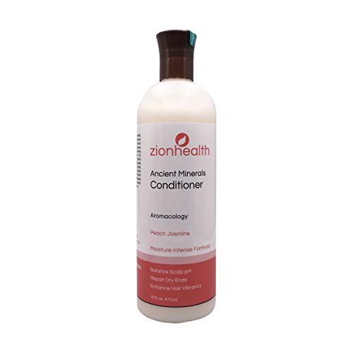 Zion Health Adama Ancient Minerals Conditioner Peach Jasmine 16 Fluid Ounce
