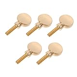 Musikinstrumententeil: aus langlebigem, sicherem und zuverlässigem material, aus goldlackiertem messing, stark, fest und langlebig, gebogene saxophon-halsschraube.