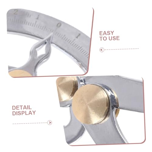 Calibrador de acero inoxidable BESTOYARD para mediciones precisas, resistente a la corrosión y al óxido, ideal para joyería y carpintería miniatura 3