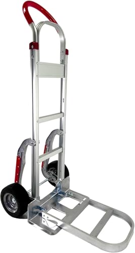 Carretilla de mano plegable de aluminio Dutro 500 lb capacidad