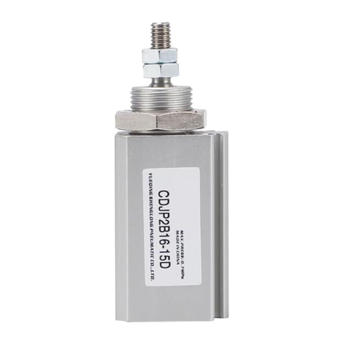 Vérin à axe libre CDJP2D16-15D micro cylindre double effet pneumatique - 2