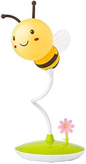 Ultra Honey Bee LED Night Light Portable Touch Sensitive Cute Bumblebee Flexible Dimmable Sensor USB Rechargeable Childrens Baby Bedrooms Office Gift