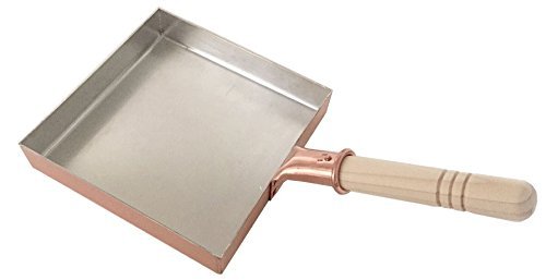 Nakamura Copper Tamagoyaki Pan 18cm Square