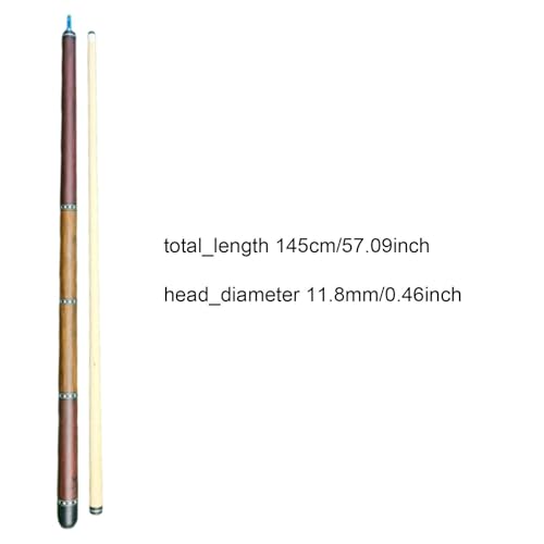 Taco de Billar de 145 cm en Madera con Punta de 11.8 mm miniatura 4