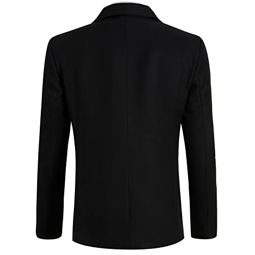 Mens Suits Slim Fit 2 Piece Formal Tuxedo Suits Blazer Pants with Bow Tie for Wedding Prom4