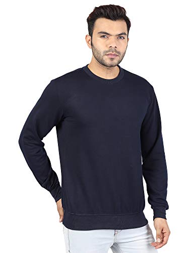 Image of River Hill Men's Fleece Round Neck Sweater