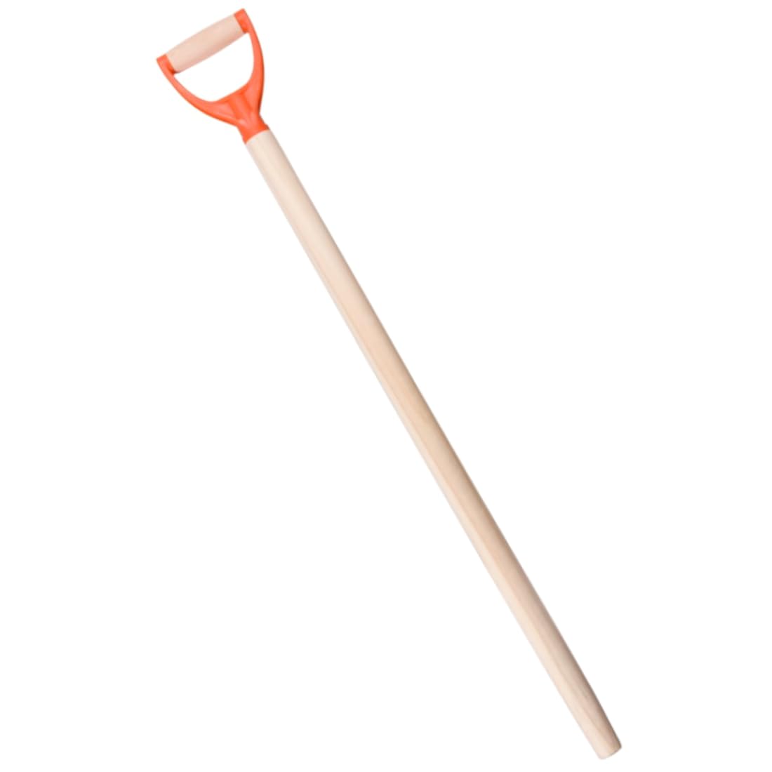 D Type Shaft Handle 100 cm / 39" Replacement Handle for Shovel Spade Fork - Plastic-Reinforced Hardwood D Grip Extension - Tapered from 40 mm to 25 mm Shaft - Garden, Landscaping, Construction Tool