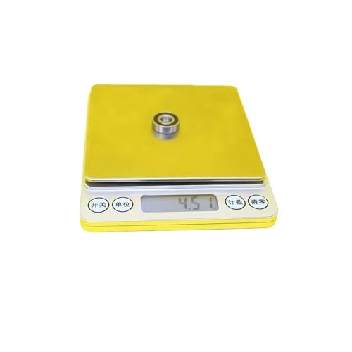 Roulement en céramique 697 hybride Si3N4 7x17x5 Mm ABEC-1 1 pièce