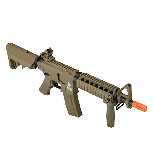 Ukarms Lancer Tactical Mk18 Mod 0 Aeg Field Metal Gears Airsoft Gun Rifle W 9.6V Battery & Charger (Tan High Velocity) #TOP1