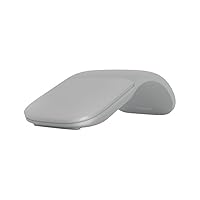 Microsoft Arc Mouse, Bluetooth 4.01/4.1, Windows 8/8.1/10, BlueTrack Technology, Platino