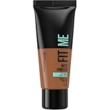 Maybelline New York - Fond de Teint Fluide Fit Me! Matte & Poreless - Peaux normales à grasses - Teinte : 352 Cacao - 30 ml