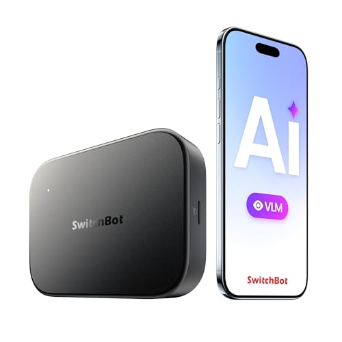 SwitchBot AI ハブ VLM搭載 スマートホーム中枢 - スイッチボット 大規模AIモデル搭載 AI顔認識技術 自動化...