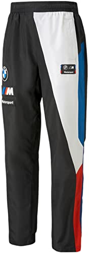 Puma - Mens BMW MMS Race Pants, Color Puma Black, Size: Small