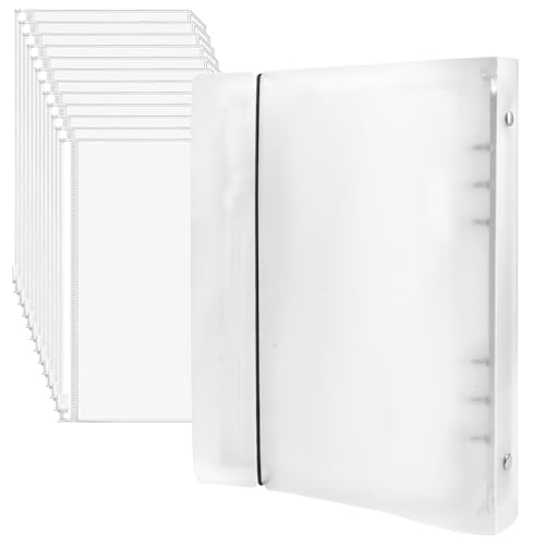 Xyvor Raccoglitore A5 con 12 Pezzi A5 Formato 6 Fori