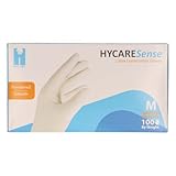 Handschuhe aus Naturlatex - Größe M