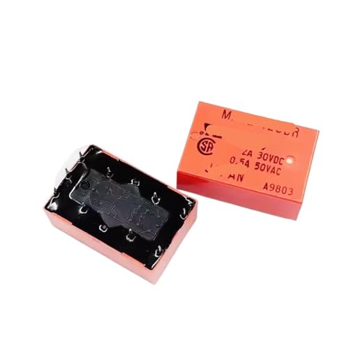 Relais MR22-12CDR 12V 2A micro-composant 9 broches haute durabilité, 2 pièces