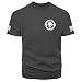 Divided We Fall Military Sniper Skull T-Shirt XX-Large Charcoal