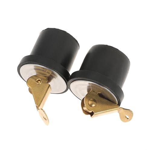 Image of Boat Drain Plug Brass Boat Plug Snap Rubber Plugs Deck Plug for Boat Marine Twist Accessories