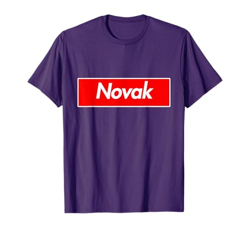 Novak Name T-Shirt
