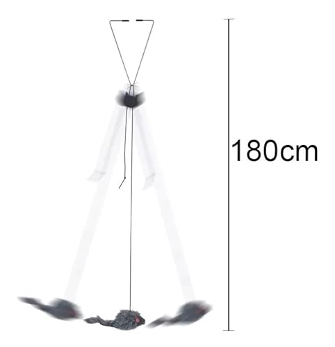 Brinquedo Gato Interativo Fixação Porta Brinquedinho Caça