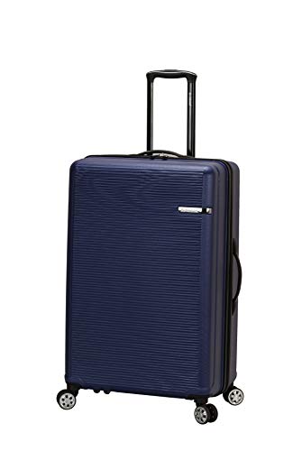 Rockland Skyline Hardside Spinner Wheel Luggage Set, Blue, 3-Piece Set (20/24/28)4