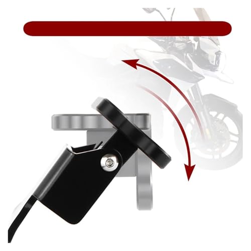 Support de navigation HTUHBCX rigide avec plaque de support pour moto XRX XCA - 3