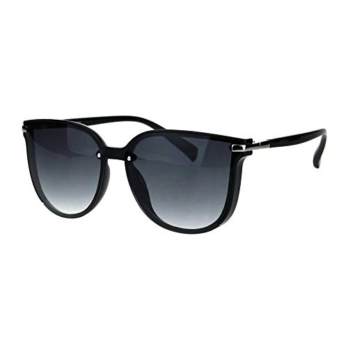 Exposed Lens Mod Hipster Horn Rim Elegant Designer Sunglasses