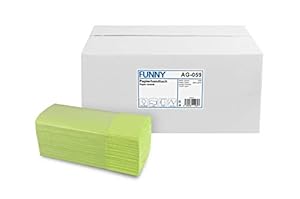 Funny Papierhandtuch Grün, ZZ/V-Falz, 4000 Blatt