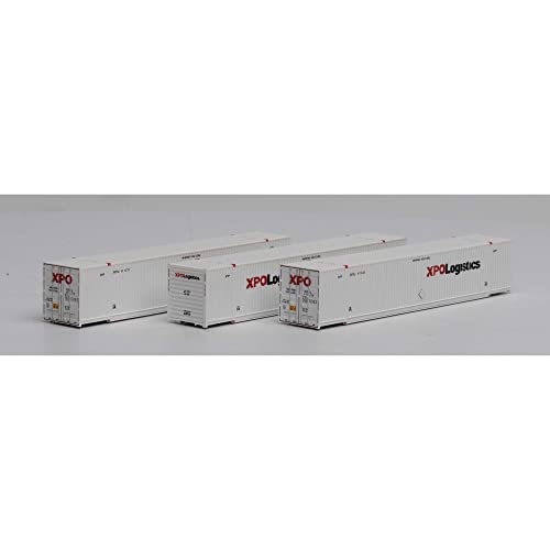 Athearn N 53' CIMC Container XPO #1 3 ATH17740 N Vehicles