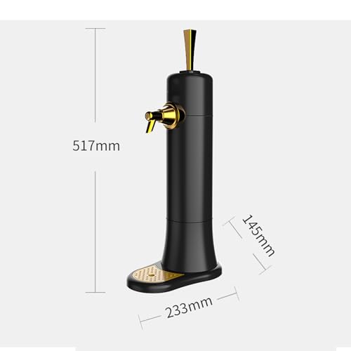 Grifo dispensador de cerveza, máquina de barril portátil con vibración y refrigeración de alta frecuencia, convierte latas y botellas en cerveza de barril para disfrutar fresco en cualquier momento