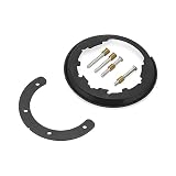 WEFOLEN Per DUCATI Per Multistrada 950S 1200S 1200 DVT S Per Enduro V2 V4 Borsa Da Serbatoio Bagagli Moto Borsa Da Corsa(Only Adapter plate)