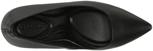 Aerosoles Women's Isabel Pump, Black Leather, 12 | Image 4
