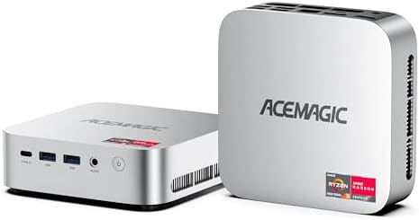 ACEMAGICIAN Kron Mini K1 Mini PC, AMD Ryzen 4300U, Windows 11 Pro...