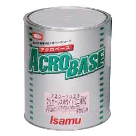Amazon.co.jp: イサム塗料 アクロベース クリヤーレスホワイト_3.5L