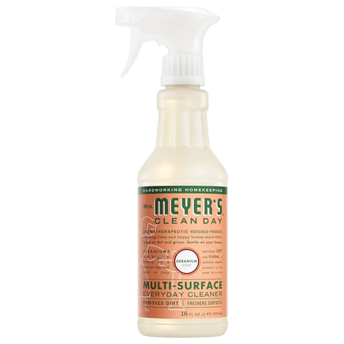 Image of MRS. MEYER'S CLEAN DAY Multi-Surface Everyday Cleaner, Geranium Scent, 16 Fl Oz Bottle