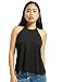 Produktbild Urban Classics Damen Neckholder Tanktop Top, Schwarz (Black 00007), S