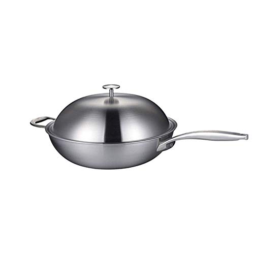 Wok Pure Titanium 32 cm sin recubrimiento miniatura 1