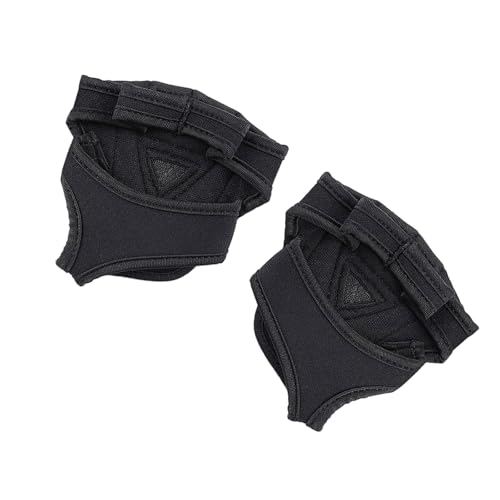 Weight Lifting Gloves for Adult Training Glove Gym Gloves Four Finger Design Workout Glove Antislip Dumbbells Grip Pad Fingerles
