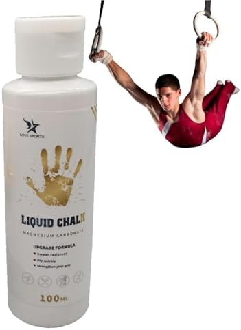 Tiza líquida para gimnasio, tiza limpia para gimnasio: tiza de ma...