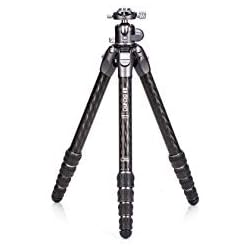 BENRO 35C - Trípode de Carbono sin Columna con rótula GX35