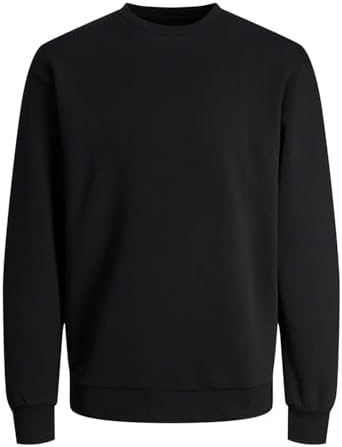 JACK & JONES Herren Jjebradley Sweat Crew Noos Jnr Maillot de survêtement (1er Pack)