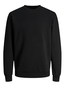 JACK & JONES Male Sweatshirt Einfarbig Sweatshirt