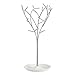 Amazon Basics Arbre à bijoux - blanc/nickel
