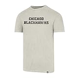 offizielle Lizenzware \'47 NHL T-Shirt Chicago Blackhawks Inkblock Flatiron Brand Eishockey (M)