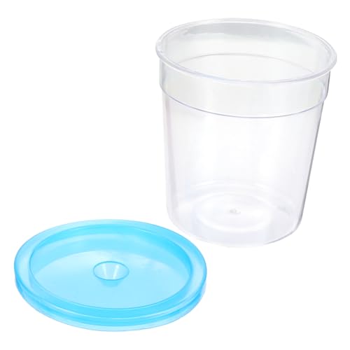 FIXOSHEE Caja de Alimentación para Reptiles Pequeña Transparente Caja de Cría con Ventilación para Tortugas Insectos y Medusas Material Resistente y Ecológico Portátil para Color