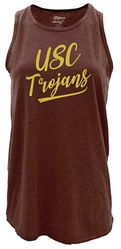 Image of Blue 84 NCAA Womens NCAA Officially Licensed Women's Tank Top Tri-Blend Signature